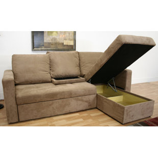 Spicer Sleeper Sectional by Ebern Designs Great Reviews