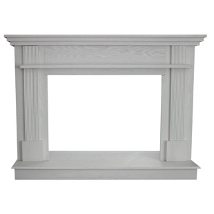 White Gas Fireplace Surround Wayfair
