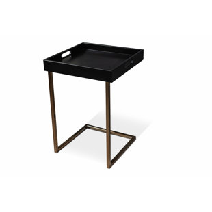 Gold Butler Tray Table Wayfair Co Uk Dunleavy Side Table