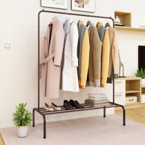 Details about   New Wardrobe With Cover Metal Clothes Rail For Hanging Garments 2020 Xmas M1. 