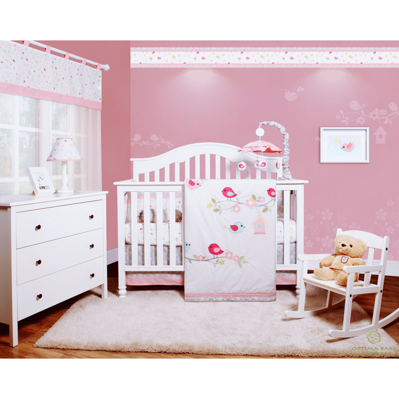 Harriet Bee Donaway Happy Enchanted Birds 5 Piece Baby Girl