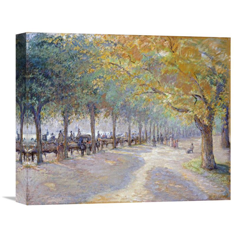Global Gallery Hyde Park London By Camille Pissarro Painting