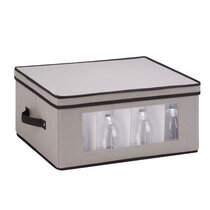 Wine Glass Storage Box Wayfair