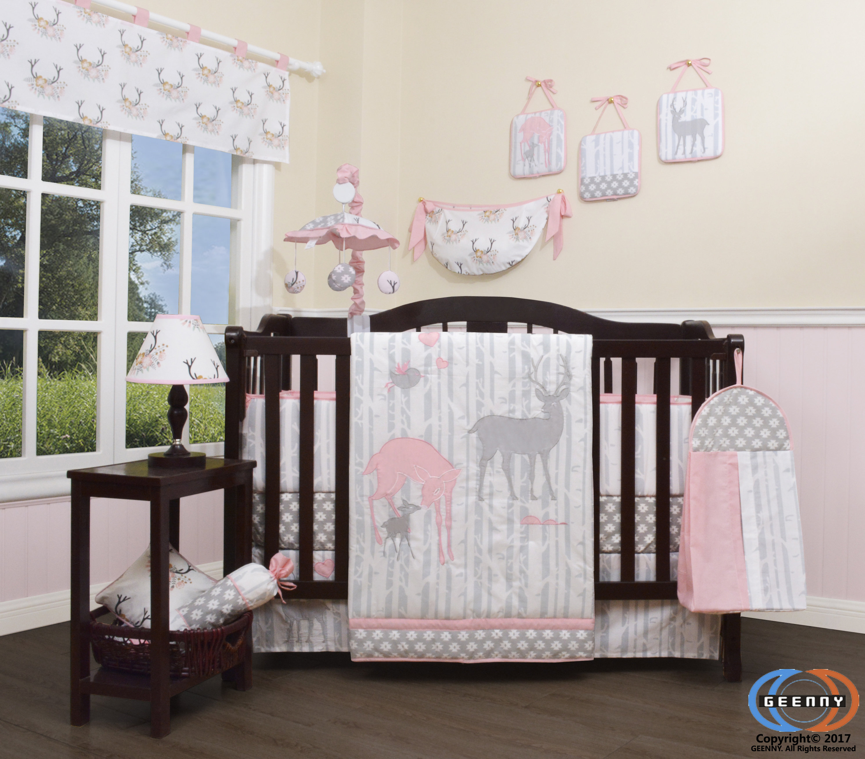 girl nursery bedding