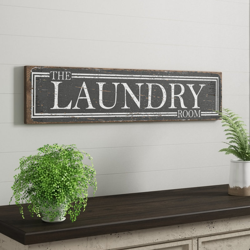 The Laundry Room Wall Decor Reviews Birch Lane