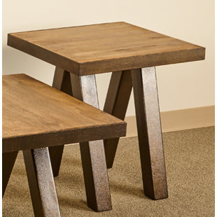 Waldrop End Table by Millwood Pines Amazing