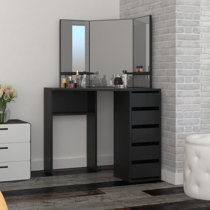 Wayfair Espresso Wood Makeup Vanities You Ll Love In 2021
