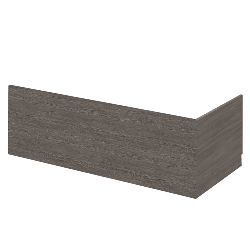 Vasari Apex Brown Grey Avola MDF Bath End Panel - 800mm