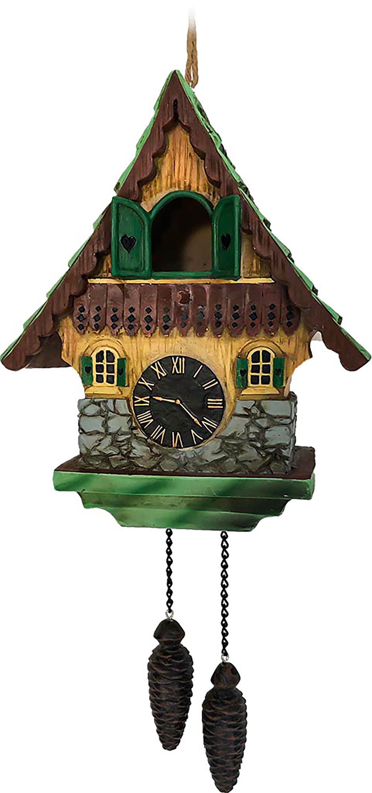 August Grove® Cuckoo Clock 14 in x 7 in x 7 in Birdhouse Wayfair