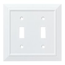 Franklin Brass 64053 Paisley Single Toggle Switch/Decorator Wall Plate/Switch Plate/Cover Tumbled Antique Brass 