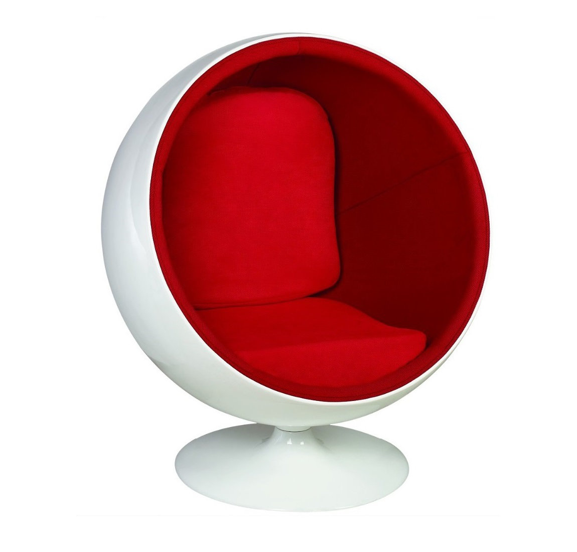 Orren Ellis Tejada Ball Swivel Balloon Chair Wayfair