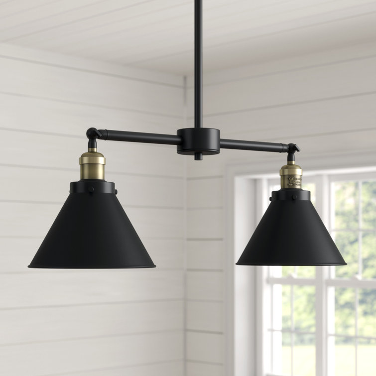Laurel Foundry Modern Farmhouse Stonecrest 2 Light Kitchen Island Cone Pendant Reviews Wayfair