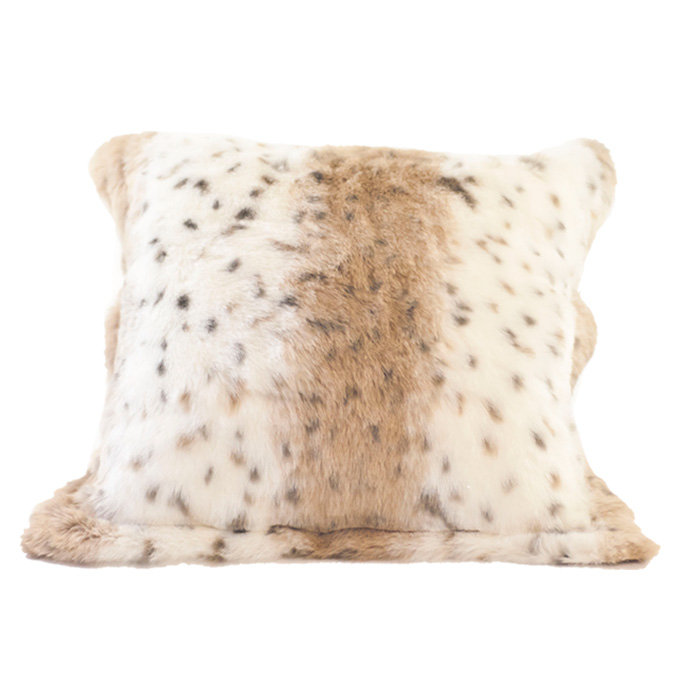Lynx Jacquard Faux Fur Pillow Cover Reviews Joss Main