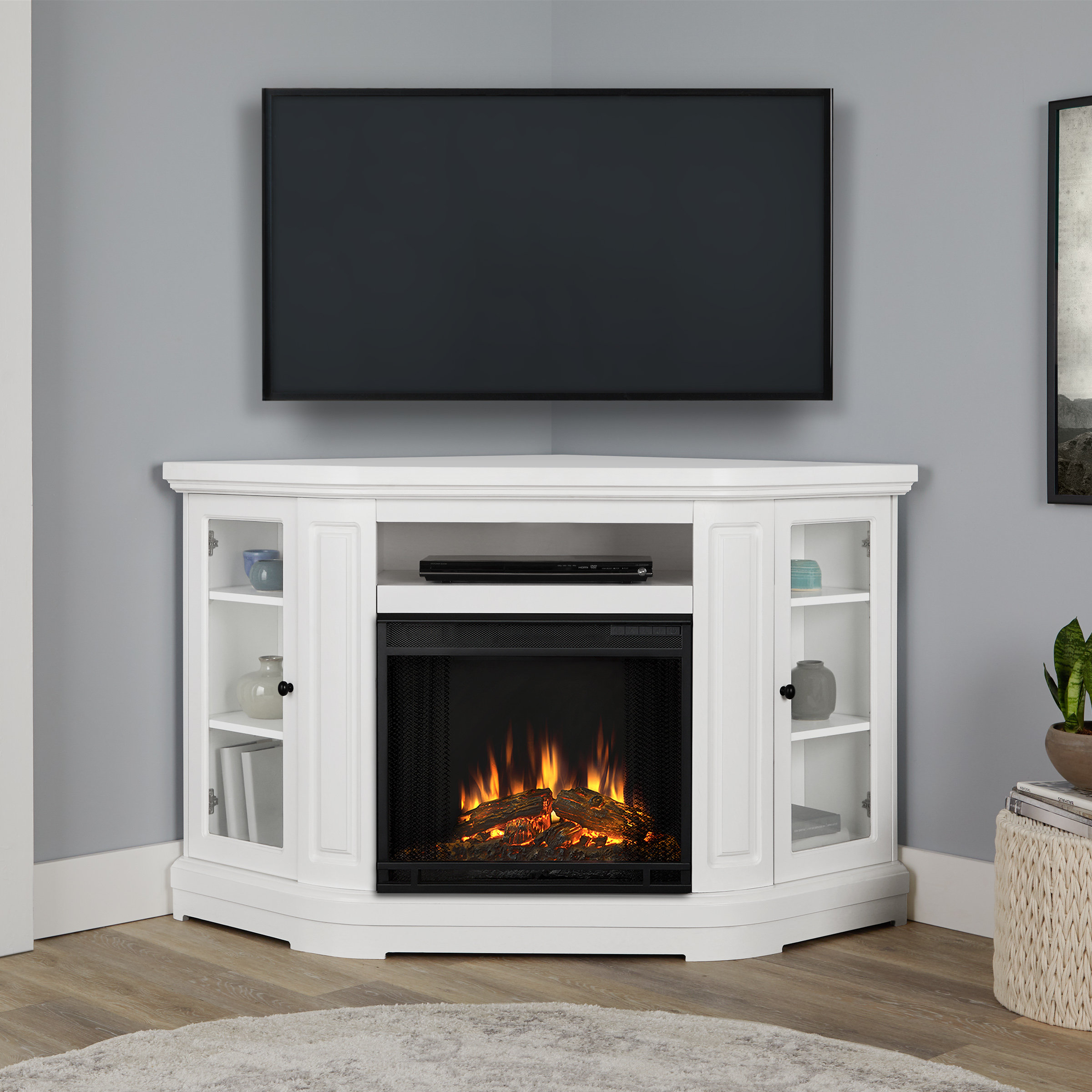 Real Flame Windom Corner Media Electric Fireplace Reviews