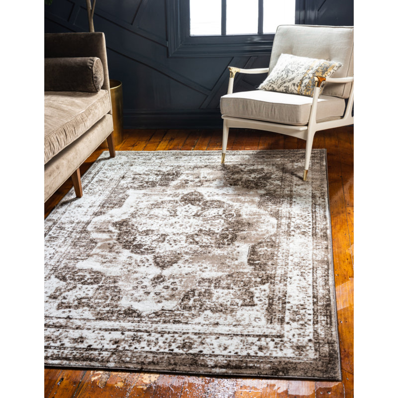Mistana Brandt Oriental Beige Brown Area Rug Reviews Wayfair