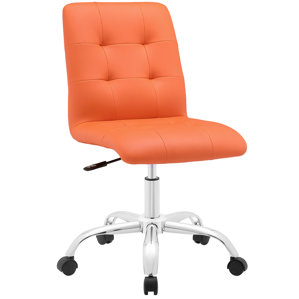 orange office chairs you'll love | wayfair orange office chairs you'll love | wayfair
