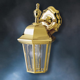Best LifeBright 1-Light Outdoor Wall Lantern By Kichler Outdoor Lighting LifeBright 1-Light Outdoor Wall Lantern By Kichler Outdoor Lighting