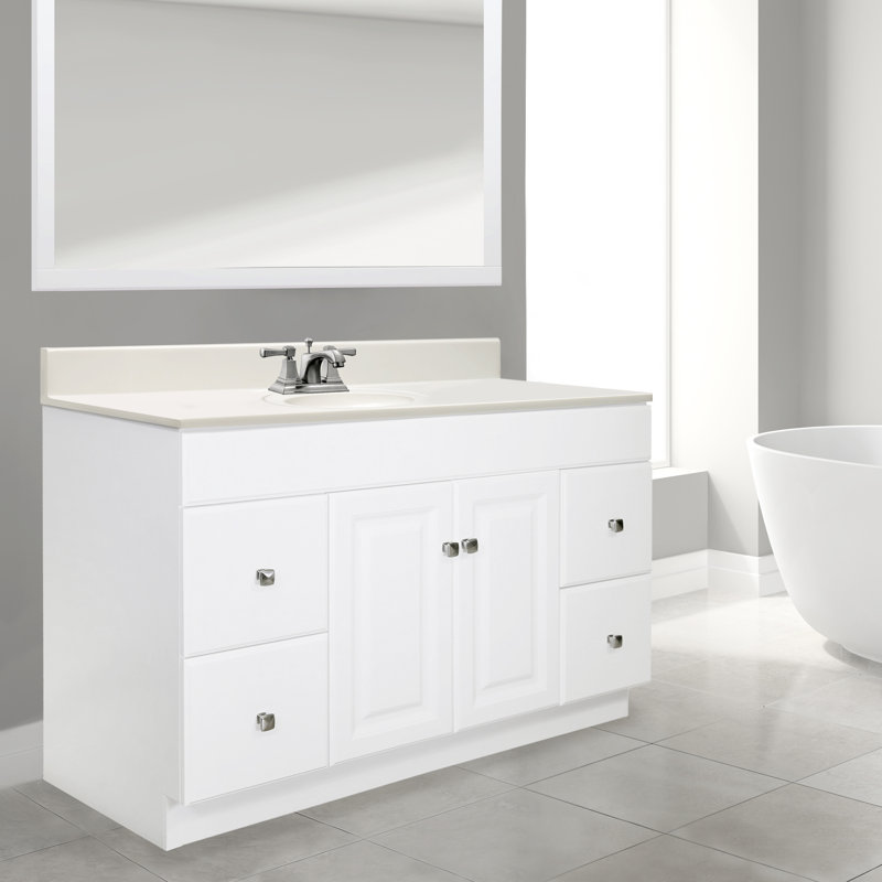 Winston Porter Searle 2 Door 4 Drawer 49 Single Bathroom Vanity