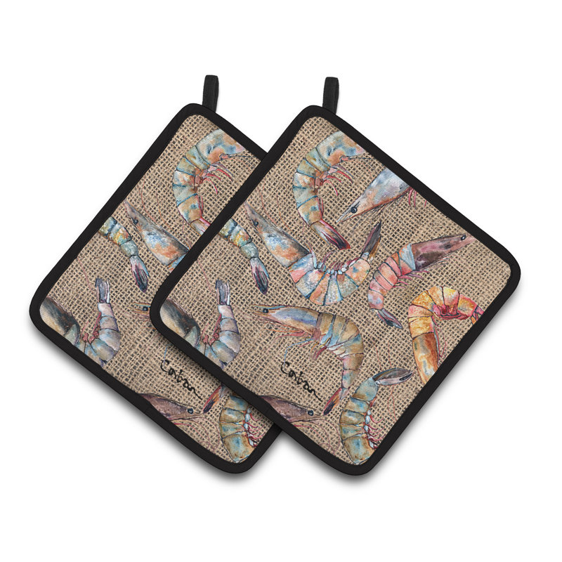 Longshore Tides Mercedes Shrimp Potholder Wayfair