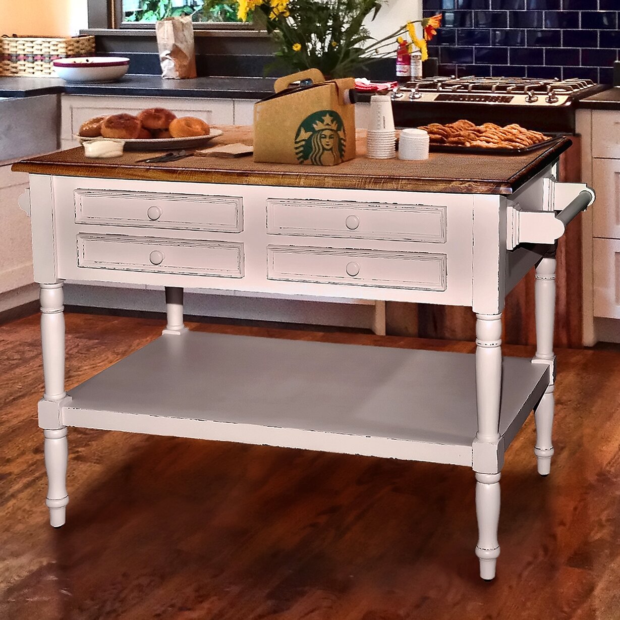 Free Standing Kitchen Islands Carts Youll Love In 2021 Wayfair