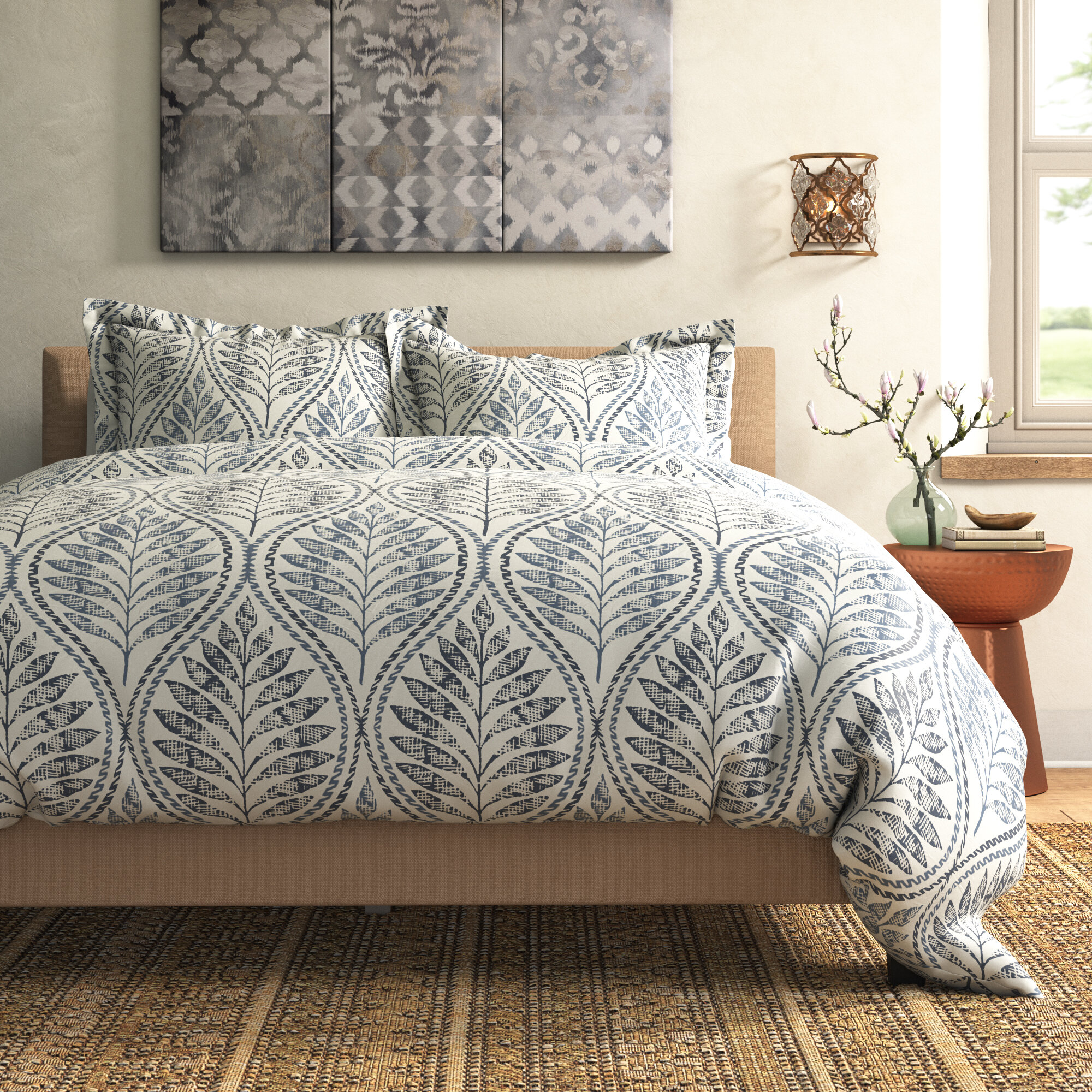 Bedding Maria Floral Pattern Luxurious Modern Duvet Cover Sets Reversible Bedding Sets Home Furniture Diy Mhg Co Ke