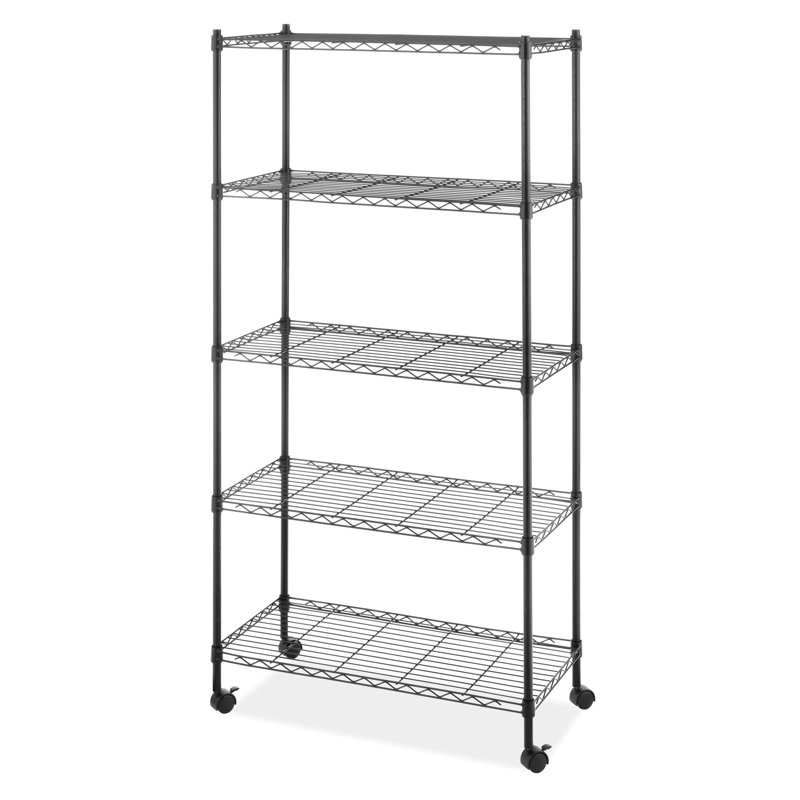 Whitmor Inc Supreme 5 Tier Utility Cart Wayfair Supreme 5 Tier Utility Cart