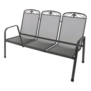 3-Sitzer Gartenbank Savoy aus Streckmetall von M..