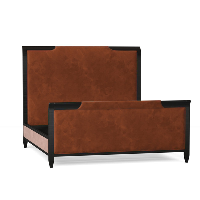 Caracole Classics Solid Wood And Upholstered Low Profile Platform Bed Perigold