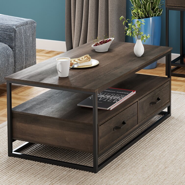 union rustic beliveau coffee table