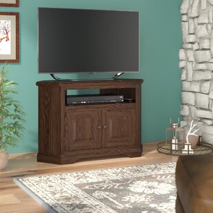 Glastonbury Solid Wood Corner TV Stand For TVs Up To 43