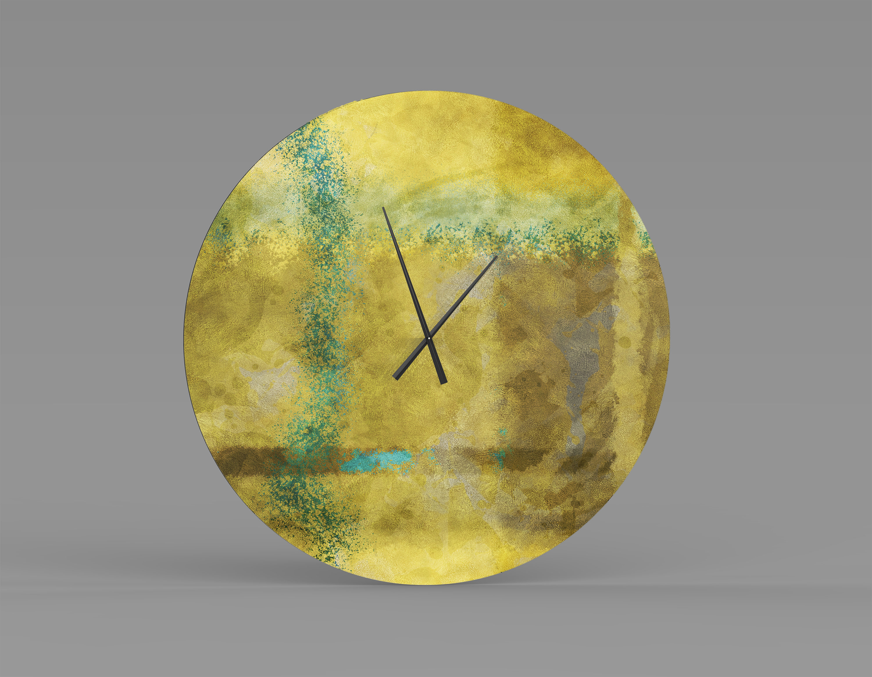 Orren Ellis Oversized Chere Wall Clock Wayfair