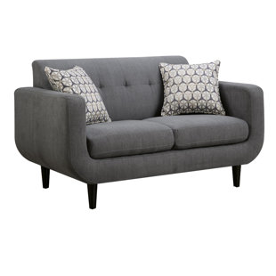Bottom Modern Loveseat by George Oliver