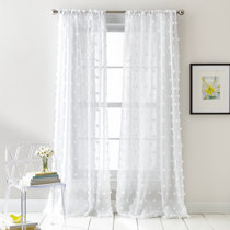 Pom Curtain Blackout Wayfair Pom Curtain Blackout Wayfair