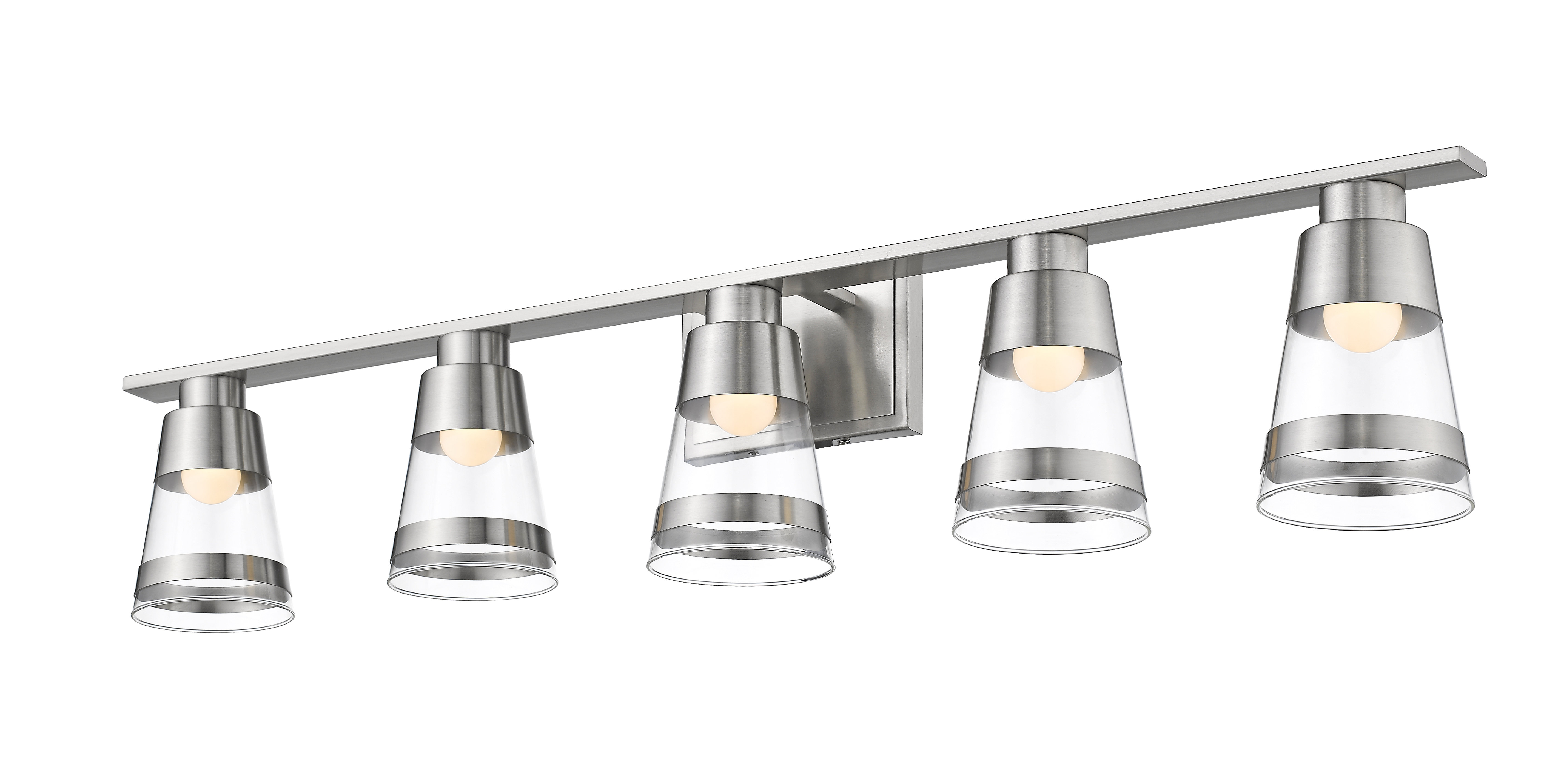 Breakwater Bay Jacey 5 Light Dimmable Led Vanity Light Wayfair