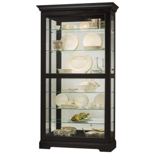 Go to store & view more images Darby Home Co Bremer Lighted Curio Cabinet