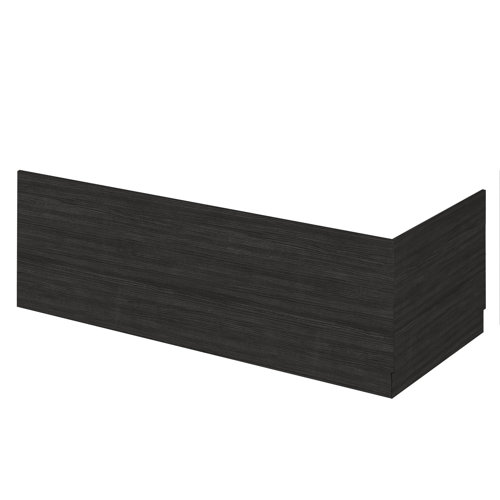 Vasari Apex Hacienda Black MDF Bath Front Panel & Plinth - 1700mm