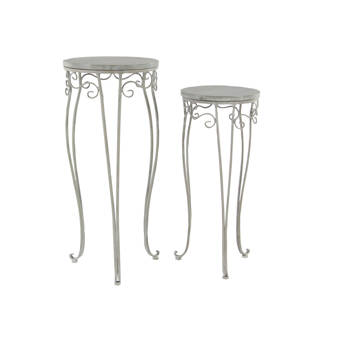 Ophelia Co Knopp Decorative 2 Piece Plant Stand Set Reviews Wayfair