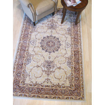 Astoria Grand Pleasant Plains Oriental Beige Area Rug Wayfair