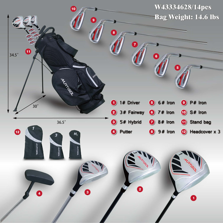 Mens rh golf club set Clearance