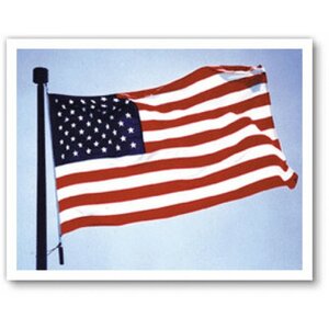 USA Embroidered Traditional Flag