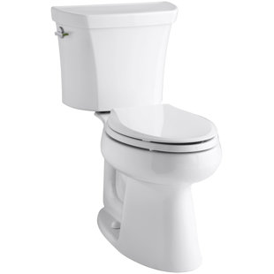 Go to store & view more images Kohler Highline Comfort Height® Dual Flush Elongated Two-Piece Toilet