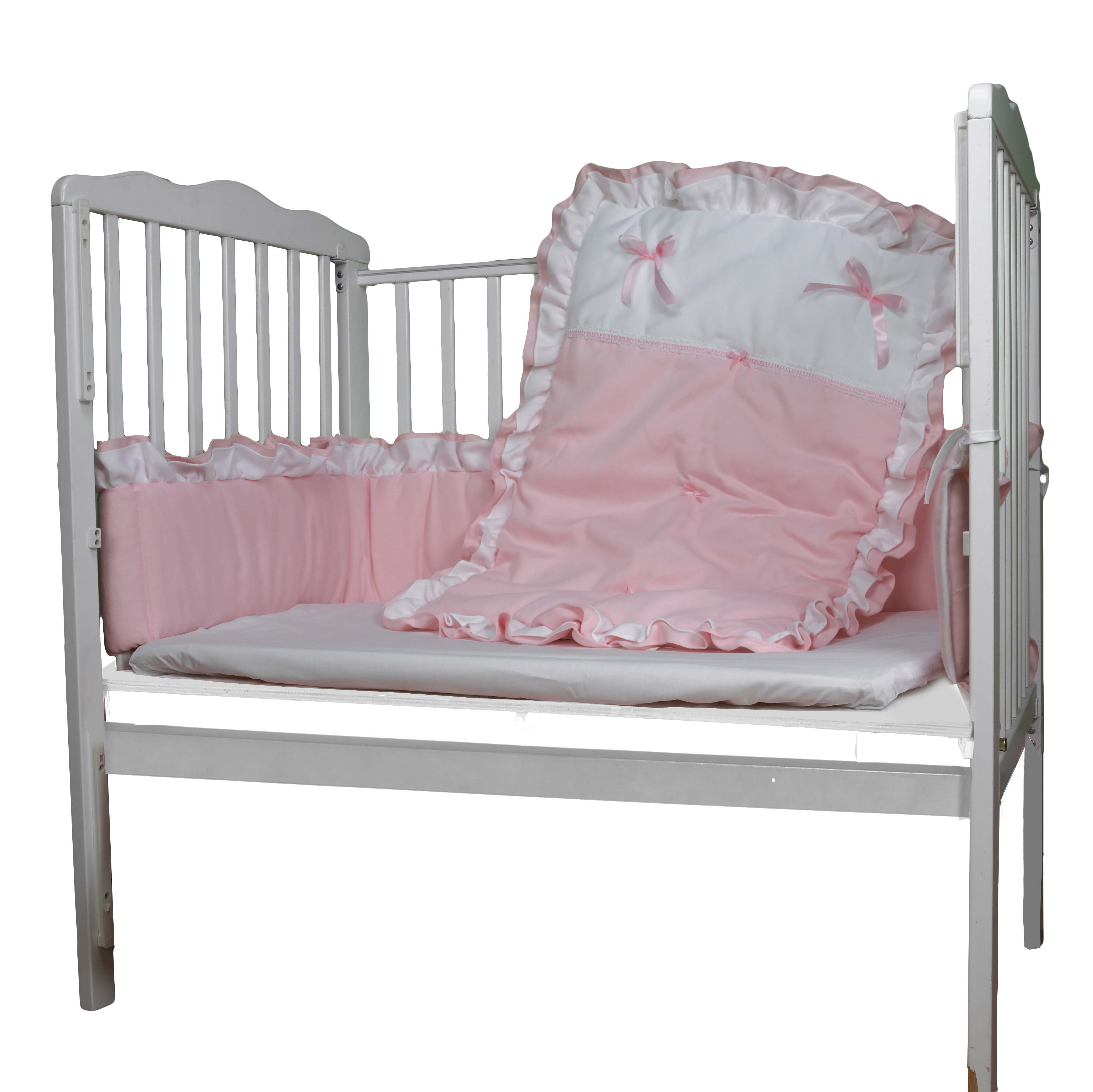 Harriet Bee Dehaan 3 Piece Portable Mini Crib Bedding Set