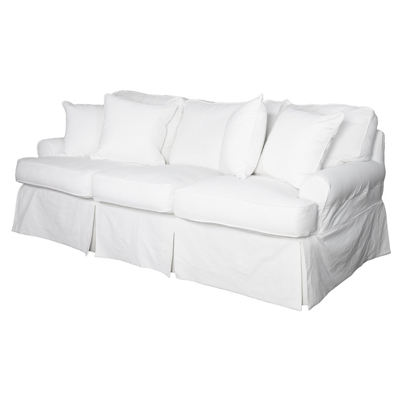 Beachcrest Home Rundle Slipcovered Sofa Reviews Wayfair