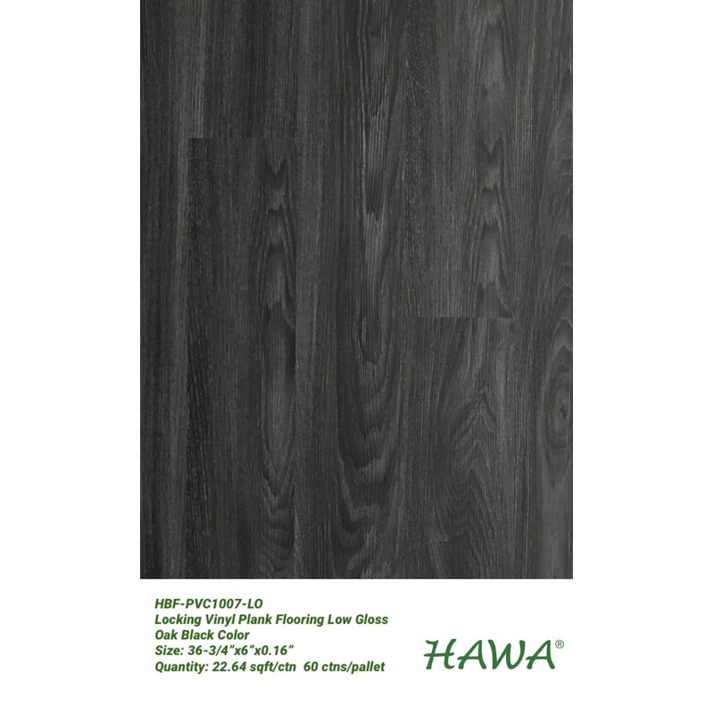 Hawa Locking 6 X 36 75 X 4mm Oak Luxury Vinyl Plank Wayfair