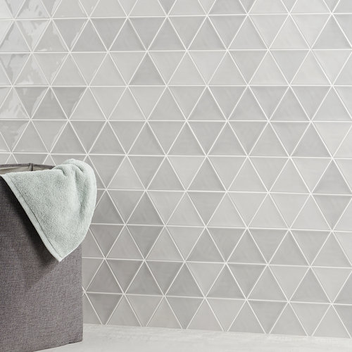Siene Smoke Gray 5 in x 10 in x 9 mm Ceramic Wall Tile 28 Pieces// 10.76 sqft//case