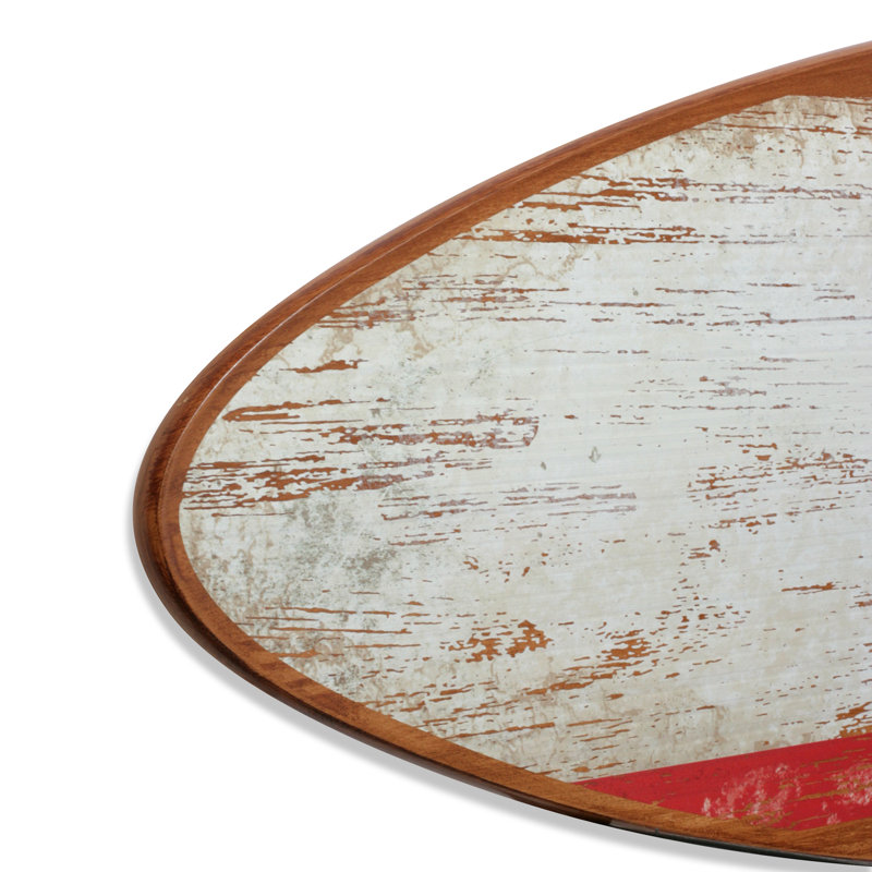 Breakwater Bay California Flag Surfboard Wall Decor Wayfair