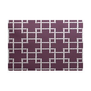 Connelly Purple Indoor/Outdoor Area Rug