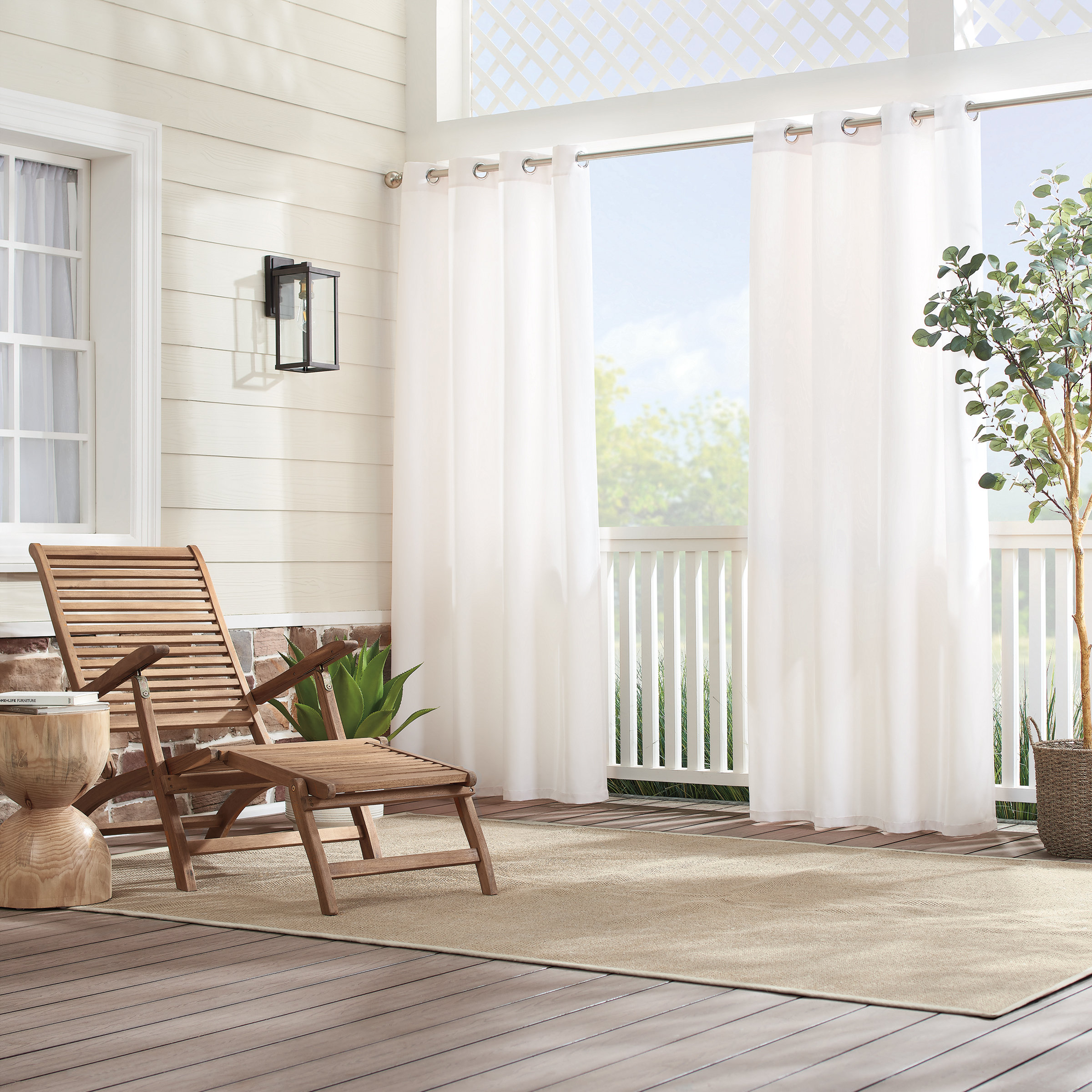 Keeco Synthetic SemiSheer Curtain Panel & Reviews Wayfair