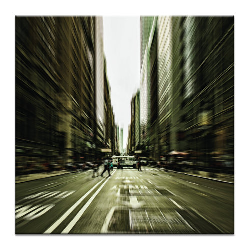'Gelati Rush' by Andrew Paranavitana Photographic Print on Wrapped Canvas East Urban Home Size: 102cm H x 102cm W x 3.8cm D