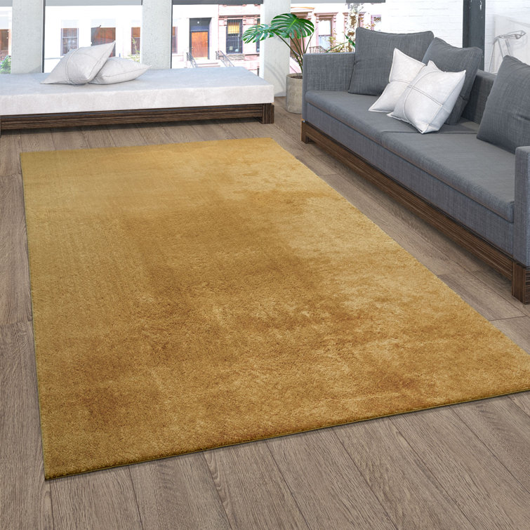 Ebern Designs Hannalise Yellow Outdoor Rug | Wayfair.co.uk
